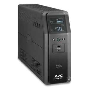 Br1500ms Back-ups Pro Br Series Sinewave Battery Backup System, 10 Outlets, 1500va, 1080 J