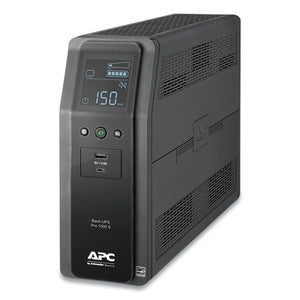 Br1500ms Back-ups Pro Br Series Sinewave Battery Backup System, 10 Outlets, 1500va, 1080 J