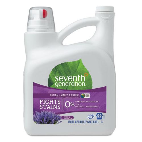 ESSEV22794 - NATURAL LIQUID LAUNDRY DETERGENT, LAVENDER AND BLUE EUCALYPTUS, 99 LOADS, 150 OZ