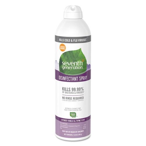 ESSEV22979EA - Disinfectant Aerosol Sprays, Lavender Vanilla-thyme, 13.9 Oz, Spray Bottle