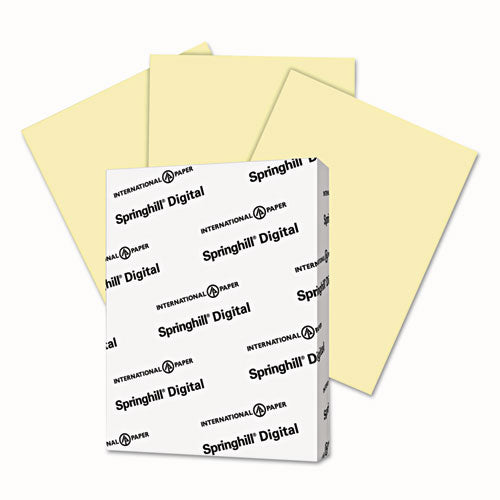 ESSGH036000 - Digital Vellum Bristol Color Cover, 67 Lb, 8 1-2 X 11, Canary, 250 Sheets-pack