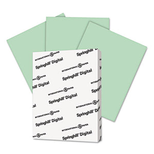 ESSGH045100 - Digital Index Color Card Stock, 90 Lb, 8 1-2 X 11, Green, 250 Sheets-pack