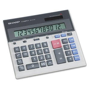 ESSHRQS2130 - Qs-2130 Compact Desktop Calculator, 12-Digit Lcd
