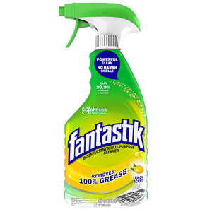 Disinfectant Multi-purpose Cleaner Lemon Scent, 32 Oz Spray Bottle, 8-carton