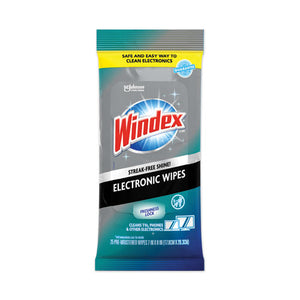 Electronics Cleaner, 25 Wipes, 12 Packs Per Carton