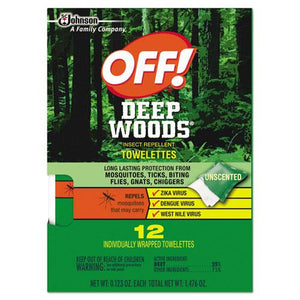 ESSJN611072BX - Deep Woods Towelette, 0.28 Box, Unscented, 12-box