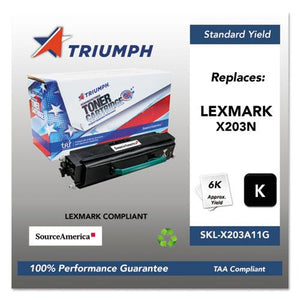 ESSKLX203A11G - 751000nsh1326 Remanufactured X203a11g Toner, Black