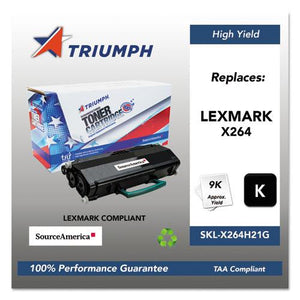 ESSKLX264H21G - 751000nsh1300 Remanufactured X264h11g High-Yield Toner, Black