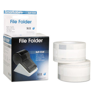 ESSKPSLPFLW - Self-Adhesive File Folder Labels, 9-16 X 3-7-16, White, 260-box