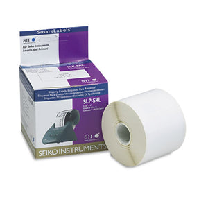 ESSKPSLPSRL - Bulk Self-Adhesive Wide Shipping Labels, 2-1-8 X 4, White, 220-box