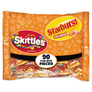 ESSKT34777 - Skittles-starburst Fun Size, Variety, Individually Wrapped
