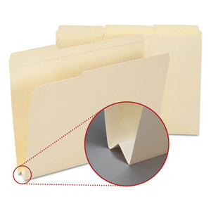 ESSMD10405 - Heavyweight File Folders, 1-3 Tab, 1 1-2 Inch Expansion Letter, Manila, 50-box