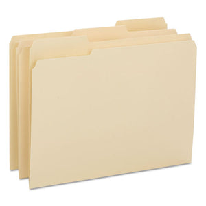 ESSMD10434 - Reinforced Tab Manila File Folder, 1-3 Cut Top Tab, Letter, 100-box