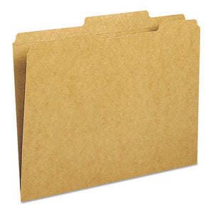 ESSMD10776 - Kraft File Folder, 2-5 Cut Right, Two-Ply Top Tab, Letter, Kraft, 100-box