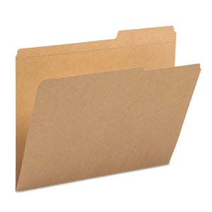ESSMD10786 - Kraft File Folders, 2-5 Cut Right, Reinforced Top Tab, Letter, Kraft, 100-box