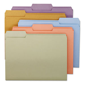 ESSMD11953 - File Folders, 1-3 Cut Top Tab, Letter, Assorted Colors, 100-box