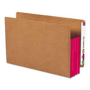 ESSMD74686 - 3 1-2" Exp File Pockets, Straight Tab, Legal, Red, 10-box