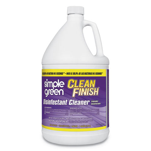 ESSMP01128EA - CLEAN FINISH DISINFECTANT CLEANER, 1 GAL BOTTLE, HERBAL