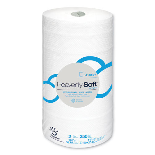 ESSOD410134 - HEAVENLY SOFT PAPER TOWEL, 11" X 167 FT, WHITE, 12 ROLLS-CARTON
