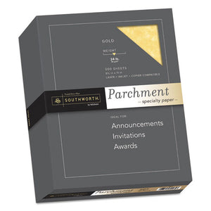 ESSOU994C - Parchment Specialty Paper, Gold, 24lb, 8 1-2 X 11, 500 Sheets