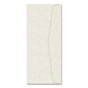 Parchment Envelope, #10, Commercial Flap, Gummed Closure, 4.13 X 9.5, Ivory, 50-pack