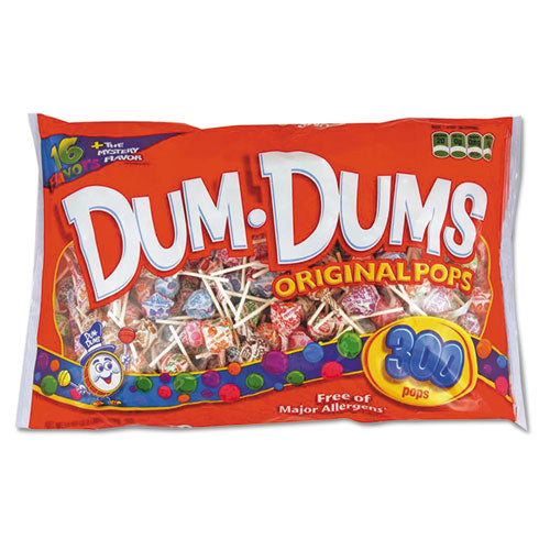 ESSPA60 - Dum-Dum-Pops, Assorted Flavors, Individually Wrapped, 300-pack