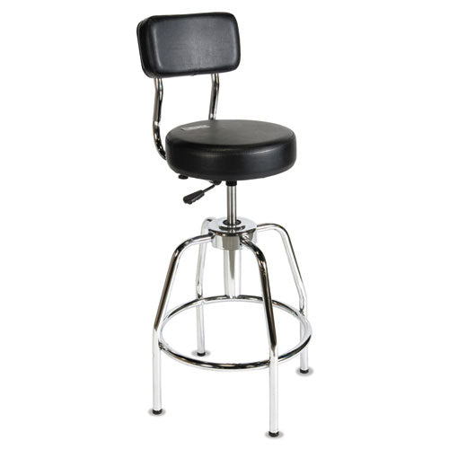 ESSSX3010002 - Heavy-Duty Shop Stool, Black, Vinyl