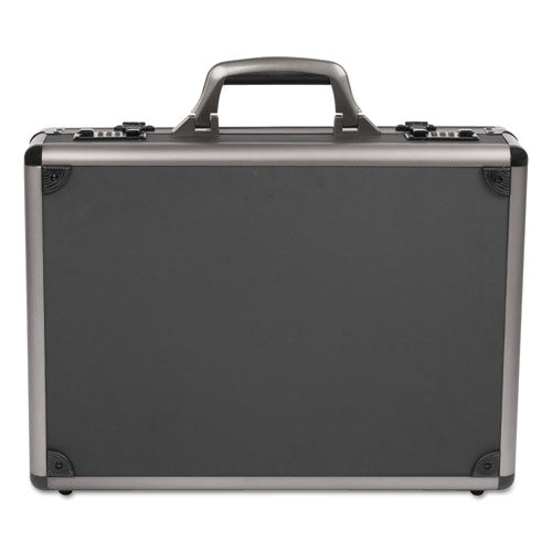 ESSTBATC0103 - Itala Aluminum Attache Case, 13" X 5" X 18", Black