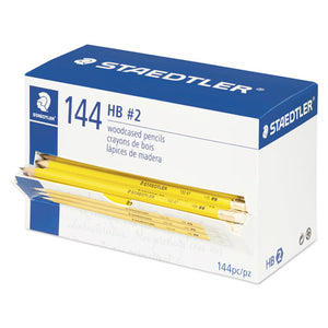 ESSTD13247C144A6 - Woodcase Pencil, Graphite Lead, Yellow Barrel, 144-pack