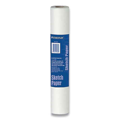 Transparent Sketch Paper Roll, 12" X 50 Yd, White