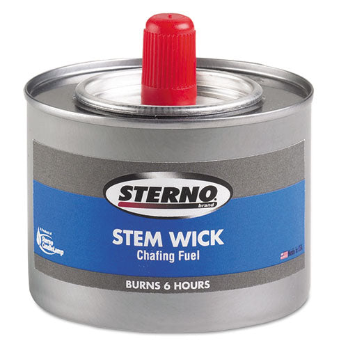 ESSTE10102 - Chafing Fuel Can With Stem Wick, Methanol,1.89g, Six-Hour Burn, 24-carton