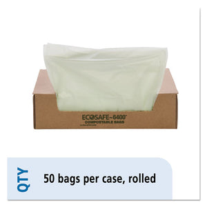 ESSTOE3348E85 - Ecosafe-6400 Compostable Compost Bags, .85mil, 33 X 48, Green, 50-box