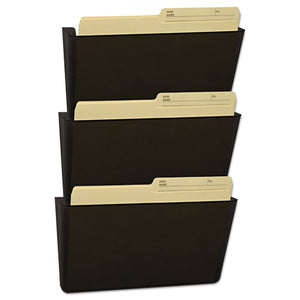 ESSTX70246U06C - Wall File, Letter, 13 X 14, Three Pocket, Smoke