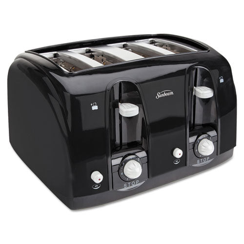 ESSUN39111 - Extra Wide Slot Toaster, 4-Slice, 11 3-4 X 13 3-8 X 8 1-4, Black
