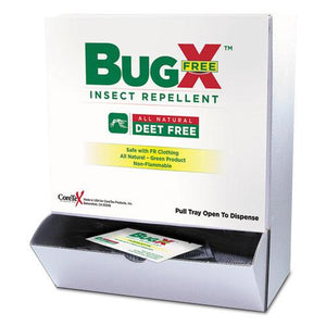 ESSUXCBFD010844BX - Insect Repellent Towelettes Box, Deet Free, 50-box