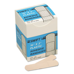 ESSWF010045 - Adhesive Bandages, 3-4" X 3", Plastic