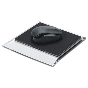 Stratus Acrylic Mouse Pad, Black-clear