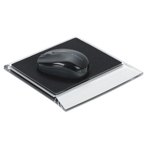 Stratus Acrylic Mouse Pad, Black-clear