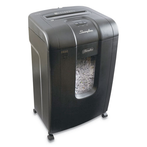 ESSWI1758493 - SX19-09 SUPER CROSS-CUT JAM FREE SHREDDER, 19 SHEET CAPACITY, BLACK