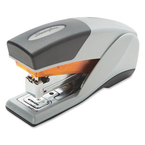 ESSWI66412 - Optima 25 Reduced Effort Compact Stapler, Half Strip, 25-Sheet Cap., Gray-orange