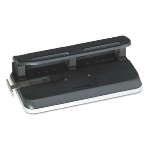 ESSWI74150 - 24-Sheet Easy Touch Two-To-Seven-Hole Precision-Pin Punch, 9-32" Holes, Black