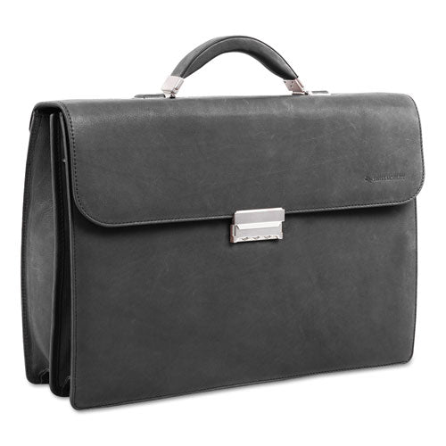 ESSWZ49545801SM - MILESTONE BRIEFCASE, HOLDS LAPTOPS 15.6", 5" X 5" X 12", BLACK