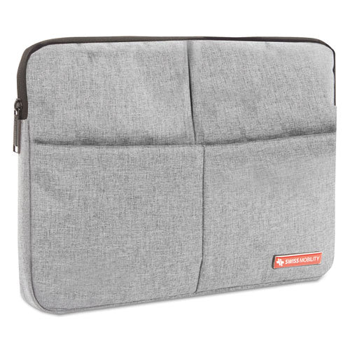 ESSWZTAC1024SMGRY - STERLING 14" COMPUTER SLEEVE, HOLDS LAPTOPS 14.1", 1" X 1" X 10.5", GRAY