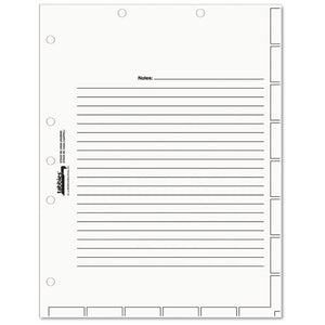 ESTAB54520 - Medical Chart Index Divider Sheets, 8-1-2 X 11, White, 400-box