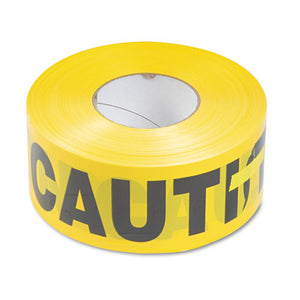 ESTCO10700 - Caution Barricade Safety Tape, Yellow, 3w X 1000ft Roll