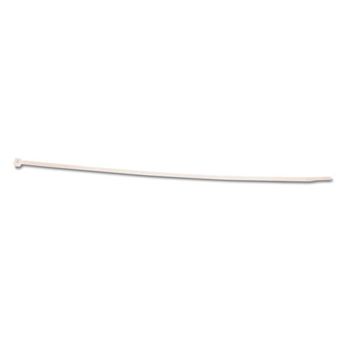 ESTCO22200 - Nylon Cable Ties, 8 X 3-16, 50 Lb, 1000-pack, Natural