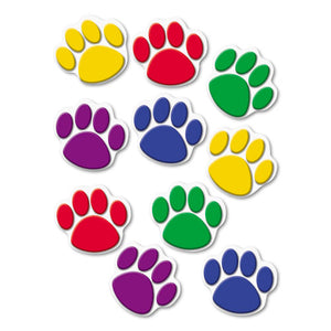 Paw Print Accents, Assorted Colors