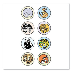 Mini Stickers Variety Pack, Six Assorted Designs, Assorted Colors, 3,168-set