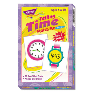 ESTEPT58004 - Match Me Cards, Telling Time, 52 Cards, Ages 6 And Up