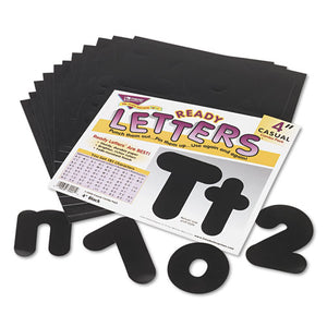 ESTEPT79901 - Ready Letters Casual Combo Set, Black, 4"h, 182-set